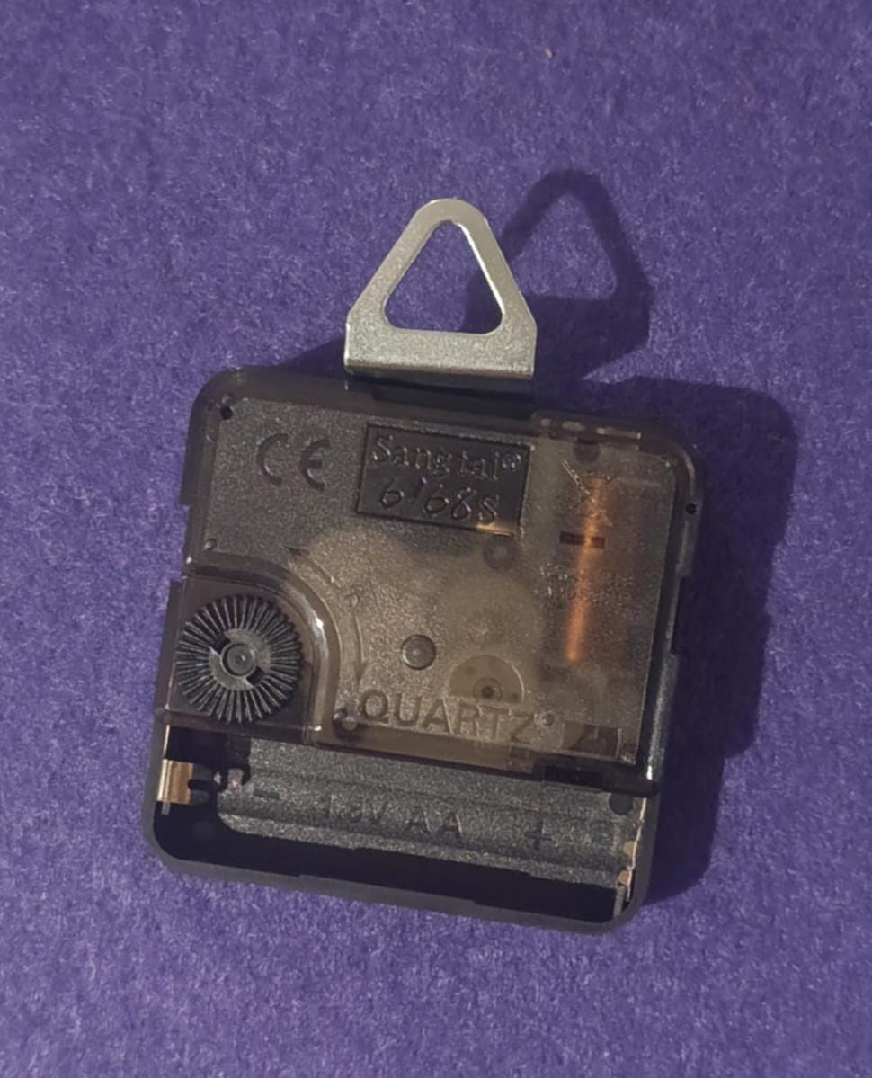 Midnight Cascade – Dark Blue Waterfall Acrylic Pour Clock, 30cm, Unique Wall Art, Handmade Home Decor, One-of-a-Kind Gift